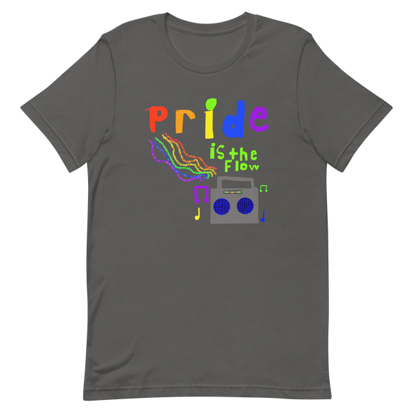 Adult "Pride is the Flow" T Shirt