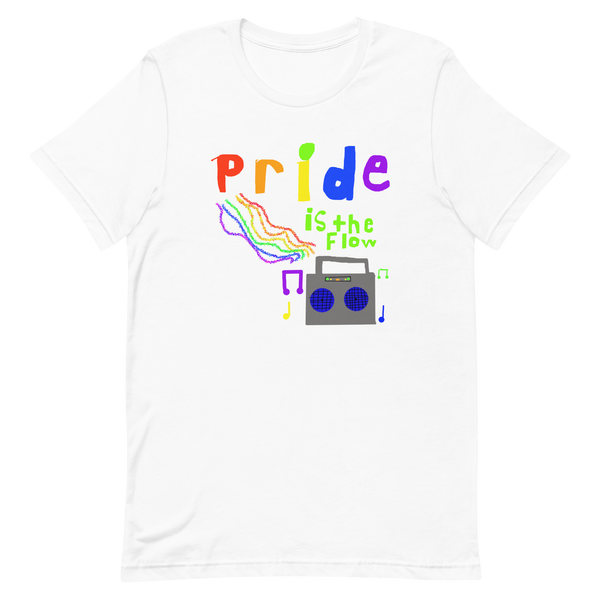 Adult "Pride is the Flow" T Shirt