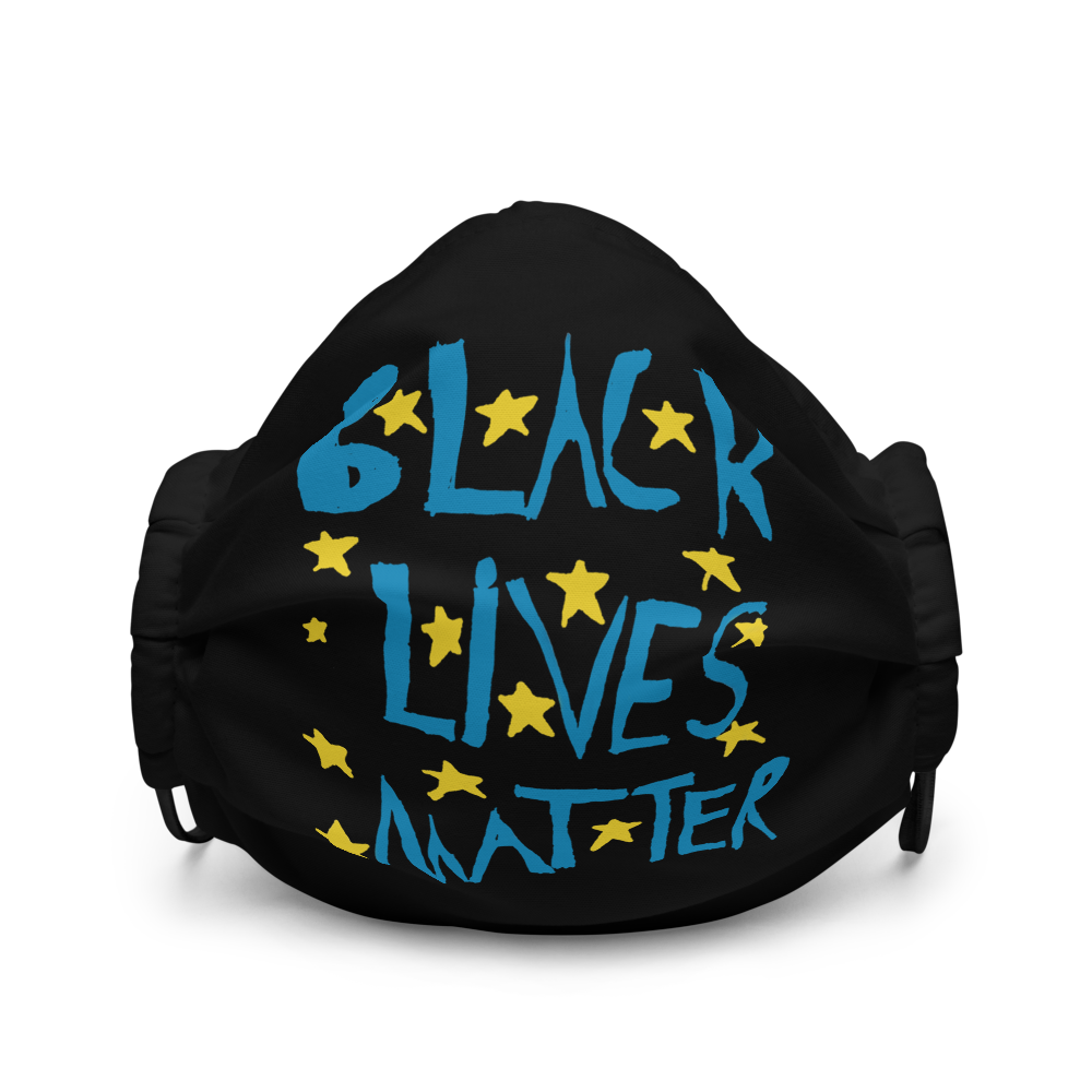 Black Lives Matter "Yellow Stars" Face Mask