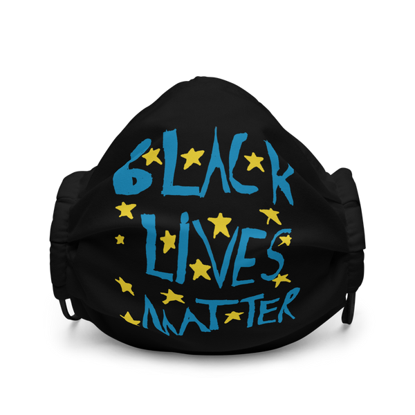 Black Lives Matter "Yellow Stars" Face Mask