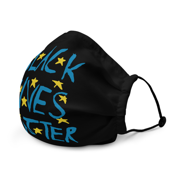 Black Lives Matter "Yellow Stars" Face Mask