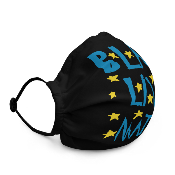 Black Lives Matter "Yellow Stars" Face Mask