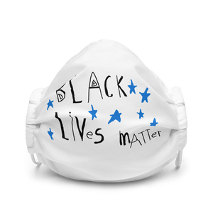 Black Lives Matter "Blue Stars" Face Mask