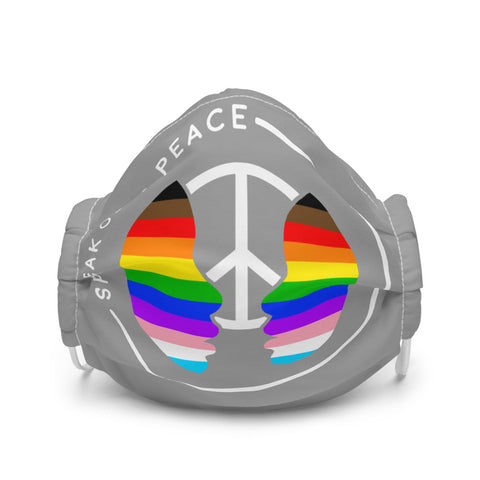 "Pride Speak Our Peace" Face Mask