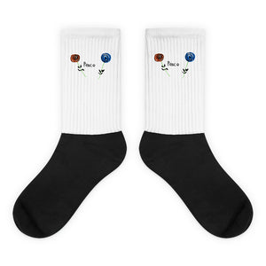 Adult "Peace Flowers" Socks