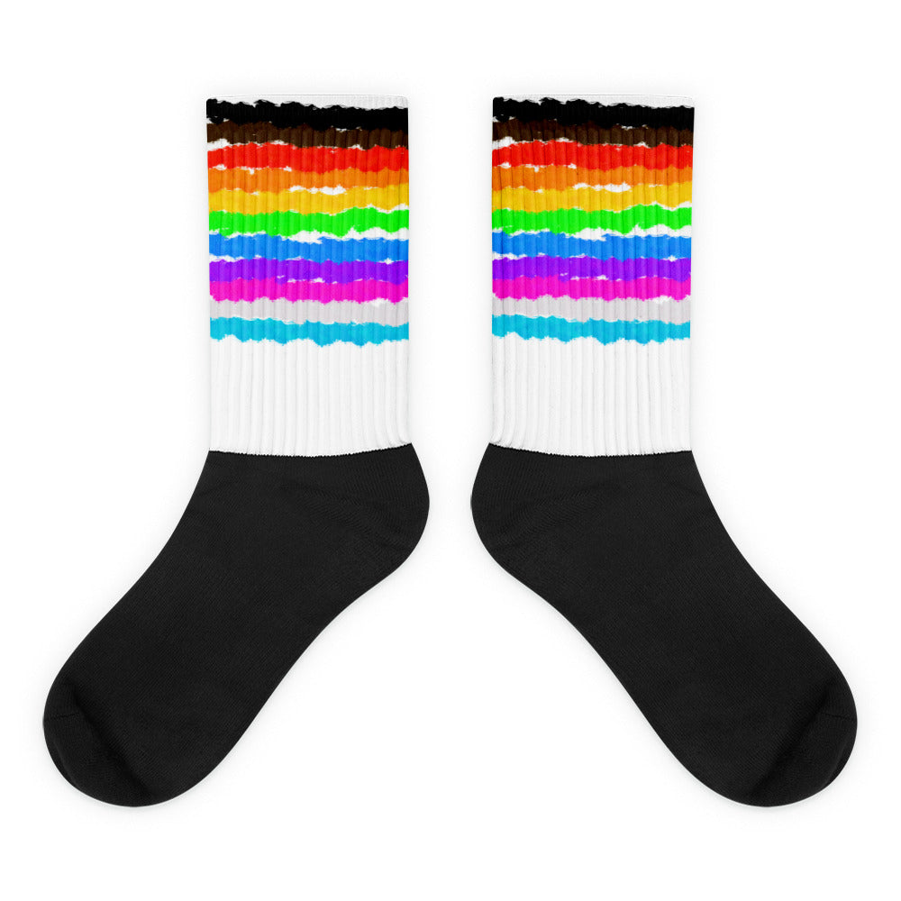 Adult "Progress Pride" Socks