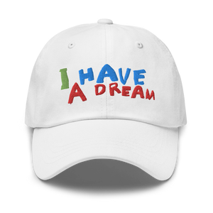 Change makers I Have a Dream cool hat hand drawn by our young entrepreneur