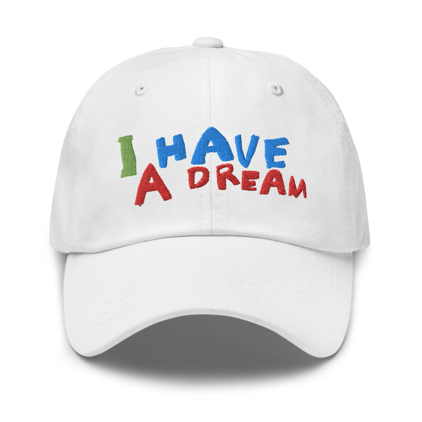 Change makers I Have a Dream cool hat hand drawn by our young entrepreneur