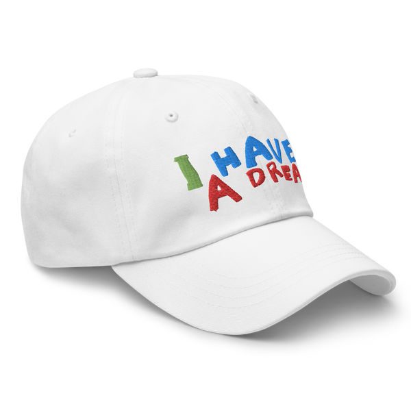 Change makers I Have a Dream cool hat hand drawn by our young entrepreneur
