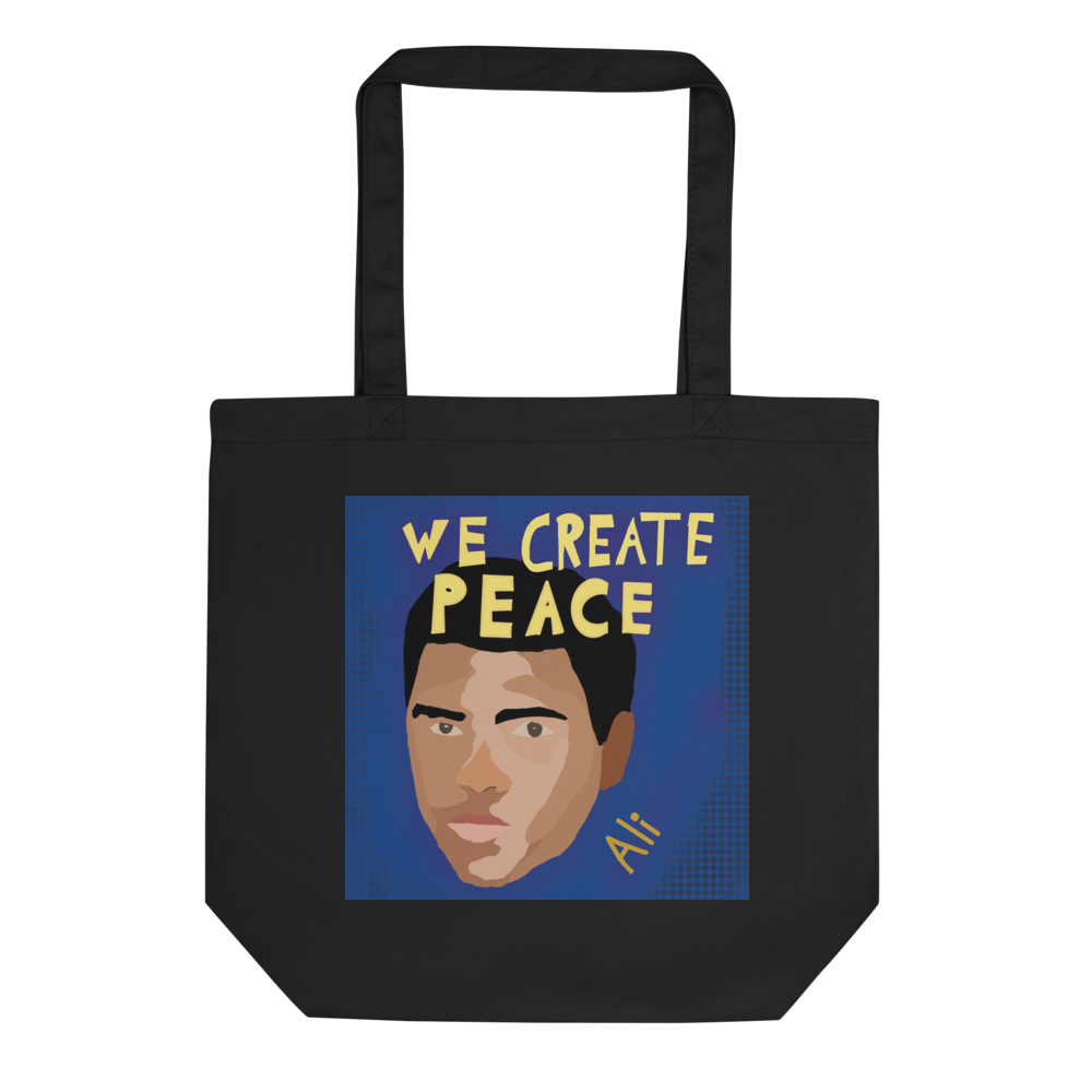 Ali - "We Create Peace" Eco Tote Bag