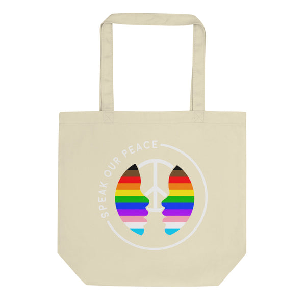"Pride Speak Our Peace" Eco Tote Bag