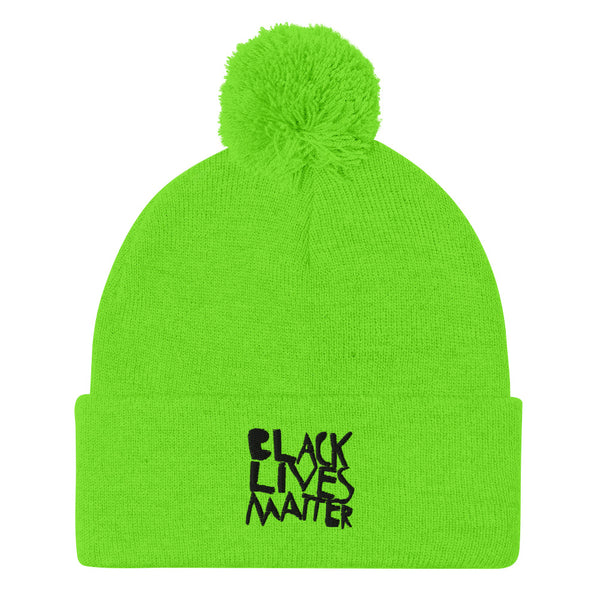 Black Lives Matter cool beanie was hand drawn and an original design by our young entrepreneur