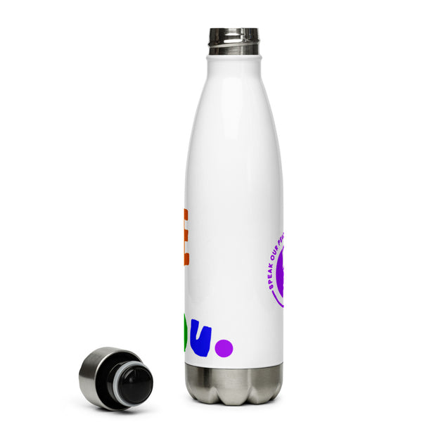 "Be You Pride" Stainless Steel Double-walled Water Bottle