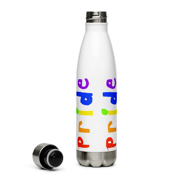 "Pride is the Flow" Stainless Steel Double-walled Water Bottle