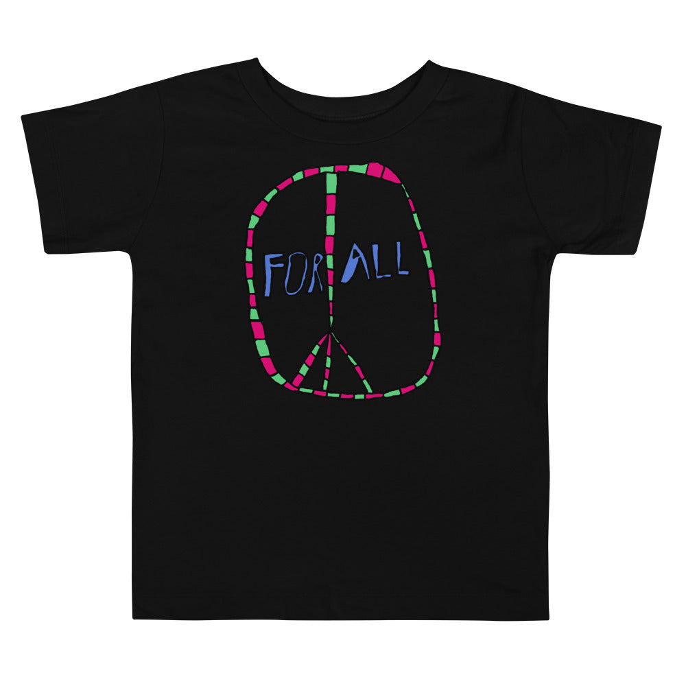 Toddler "Peace for All" T Shirt