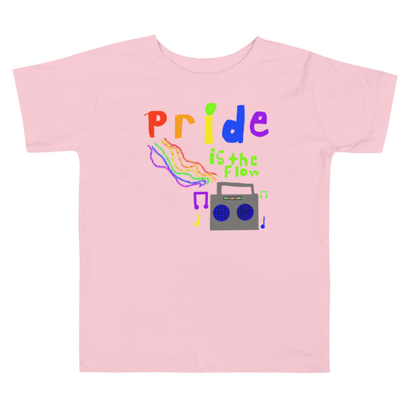 Toddler "Pride is the Flow" T Shirt