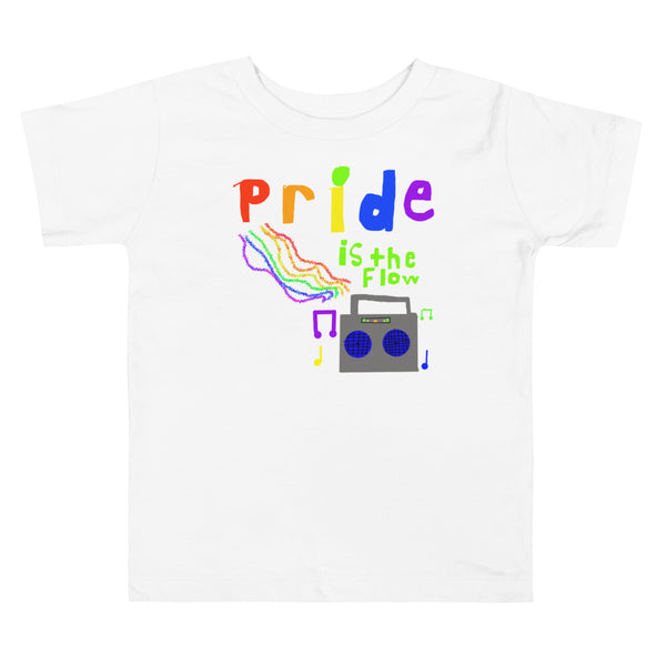 Toddler "Pride is the Flow" T Shirt