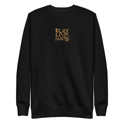 Adult Black Lives Matter "Shades of Us" Embroidered Sweatshirt