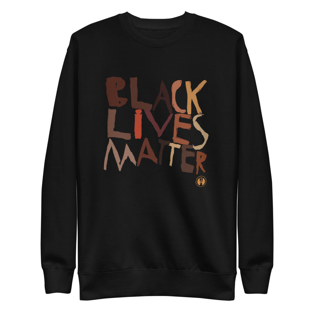 Adult Black Lives Matter "Shades of Us" Sweatshirt