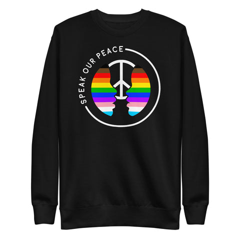 Adult "Pride Speak Our Peace" Sweatshirt
