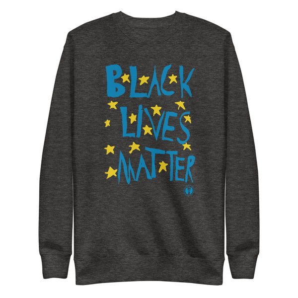 Adult Black Lives Matter "Yellow Stars" Sweatshirt