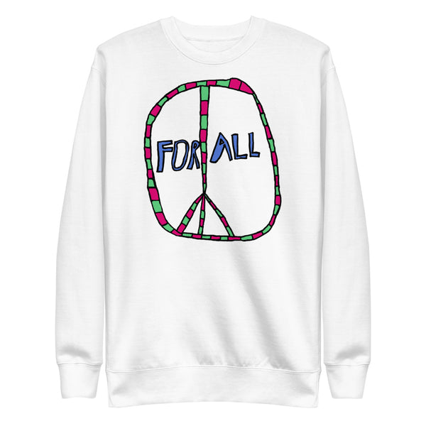 Adult "Peace for All" Sweatshirt