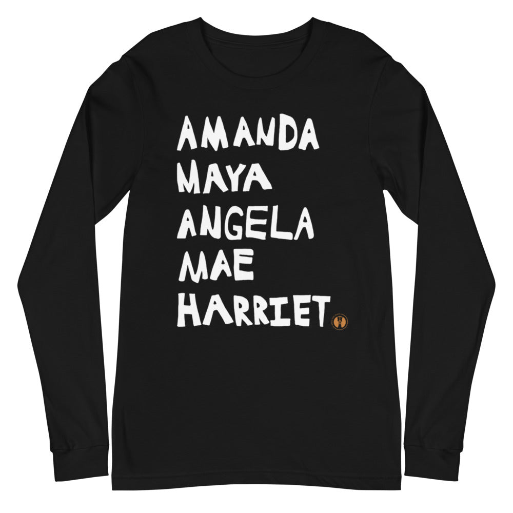 Adult "Powerful Women" Long Sleeve Tee