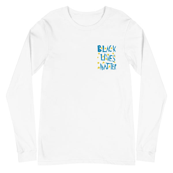 Black Lives Matter shirt with a change makers hand drawn design by our young entrepreneur