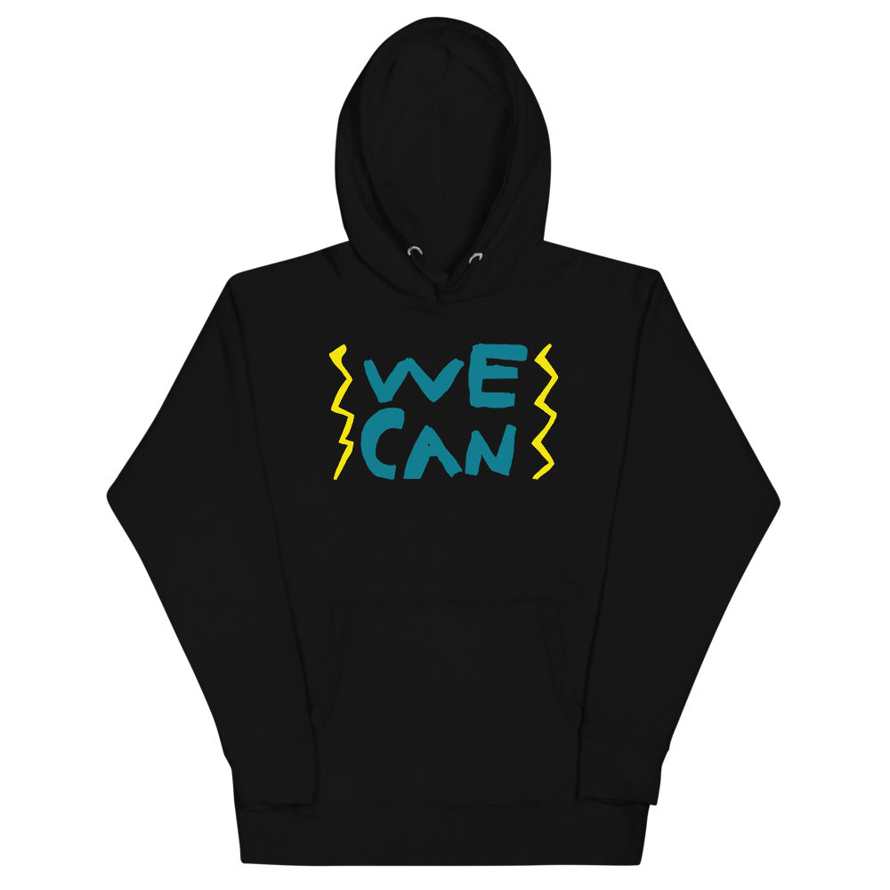 We Can Do Anything cool hoodie with an amazing change makers hand drawn design by our young entrepreneur and activist. Black History Month. Dope hoodie. Hoodie with a cool design.