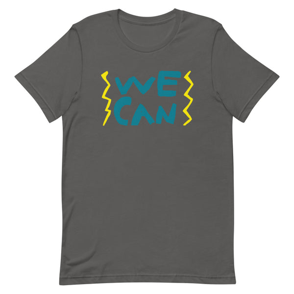 We Can Do Anything cool t shirt with an amazing change makers hand drawn design by our young entrepreneur and activist. Black History Month t shirt. Dope t shirt. T shirt with a cool design. Black Lives Matter t shirt. Gray t shirt.