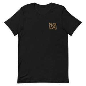 Adult Black Lives Matter "Shades of Us" Embroidered T-Shirt