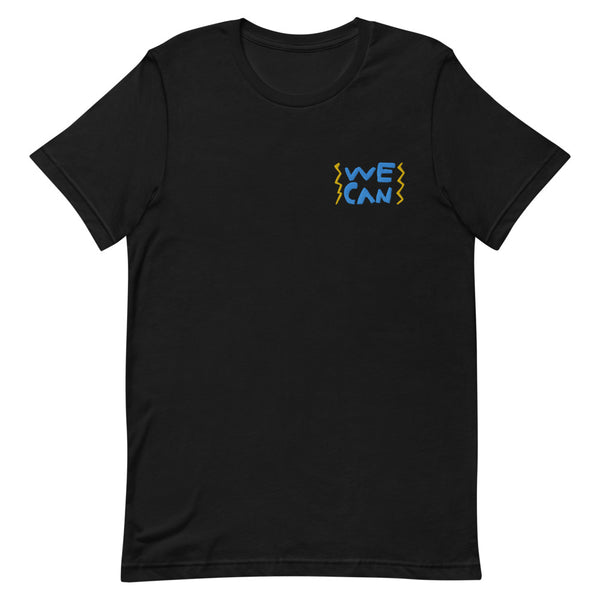 Adult "We Can" Embroidered T-Shirt