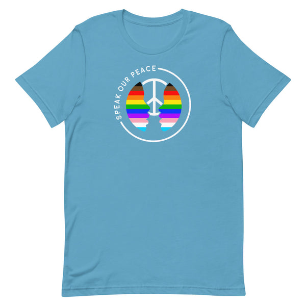 Adult "Pride Speak Our Peace" T Shirt