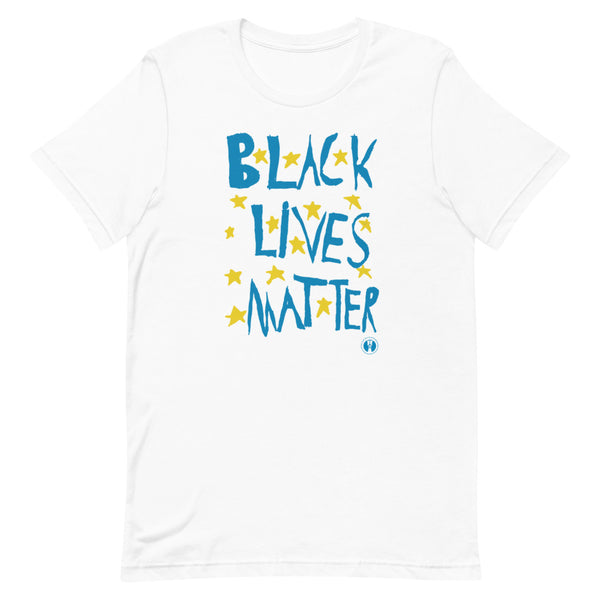 Adult Black Lives Matter "Yellow Stars" T Shirt