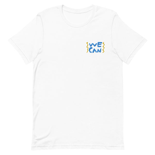 Adult "We Can" Embroidered T-Shirt