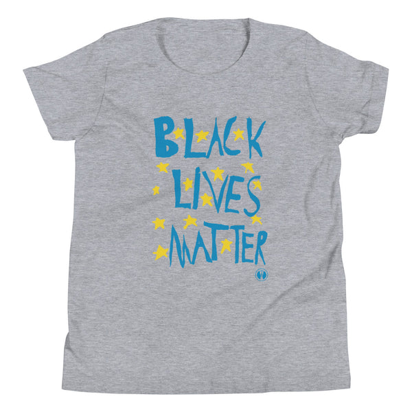 Youth Black Lives Matter "Yellow Stars" T Shirt