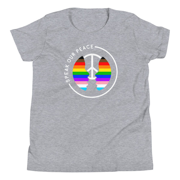 Youth "Pride Speak Our Peace" T Shirt