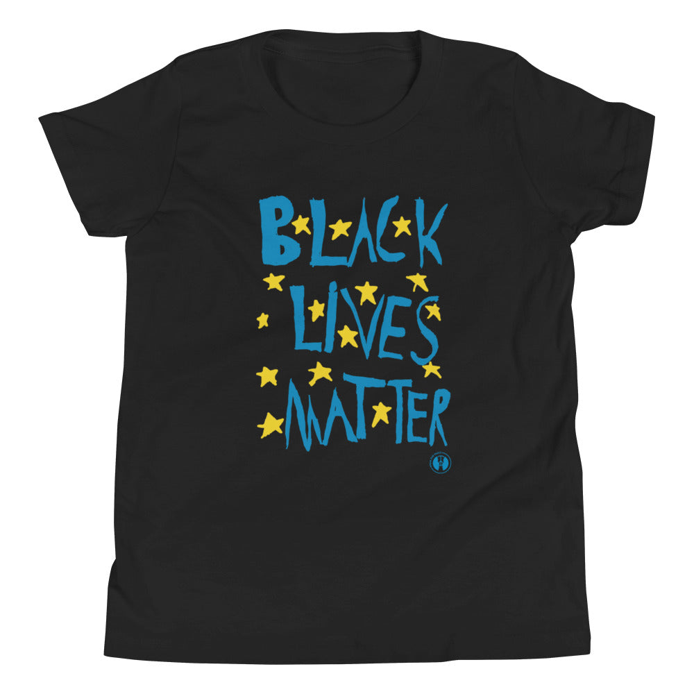 Youth Black Lives Matter "Yellow Stars" T Shirt