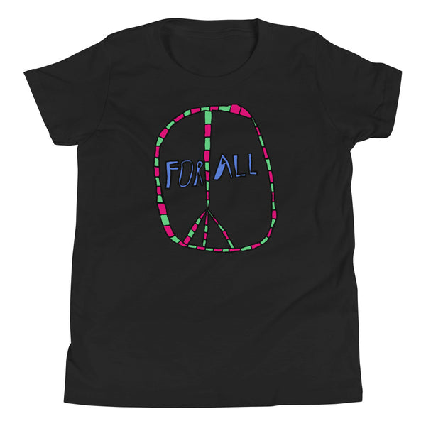 Youth "Peace for All" T Shirt
