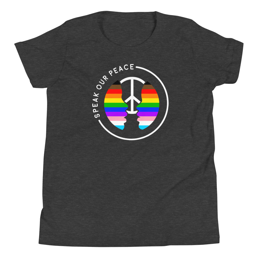 Youth "Pride Speak Our Peace" T Shirt