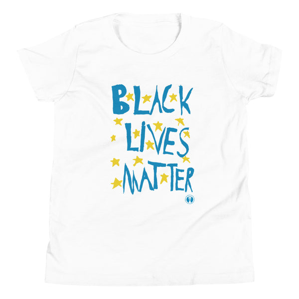 Youth Black Lives Matter "Yellow Stars" T Shirt