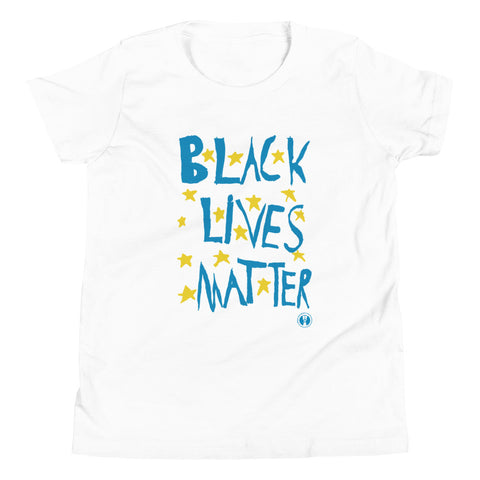 Youth Black Lives Matter "Yellow Stars" T Shirt